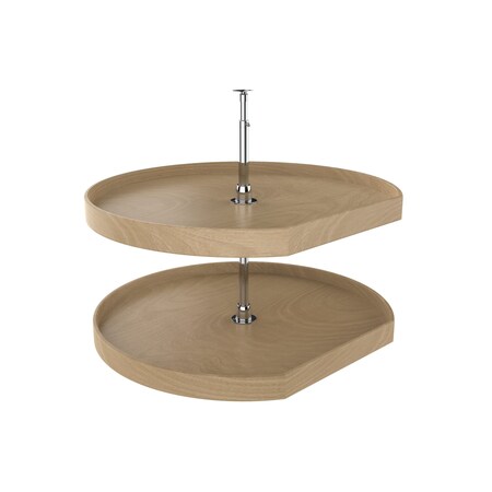 Rev-A-Shelf Maple Hardwood, Light Brown, 32 in W, 26 in H, 32 in D, 29.38 in L, Light Brown LD-4NW-272-32-1